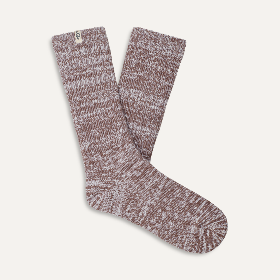 Ugg Women's Rib Knit Slouchy Crew Sock