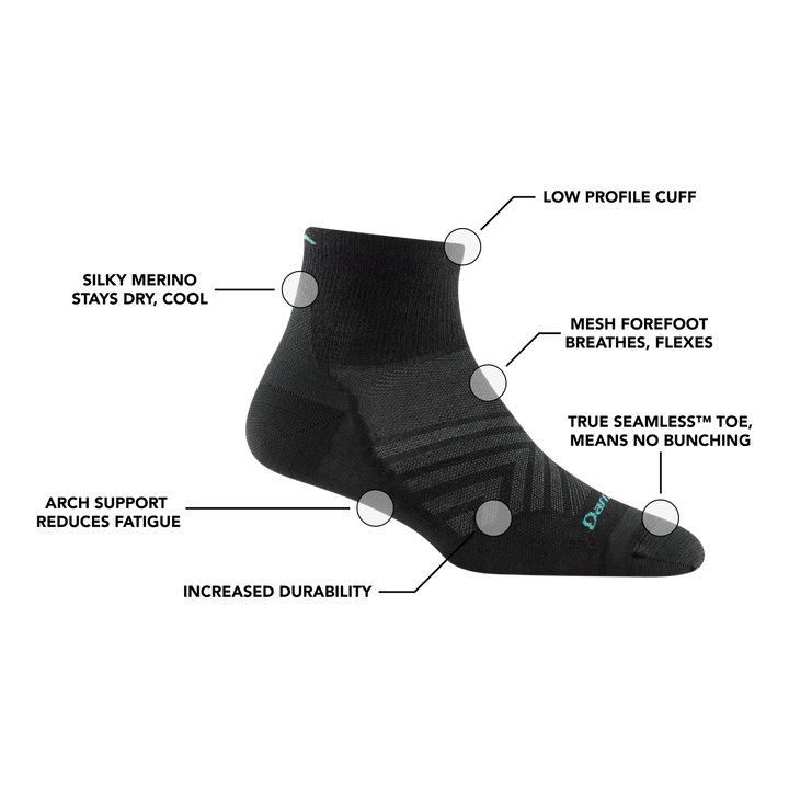 Darn Tough Women's D1048W Running Sock