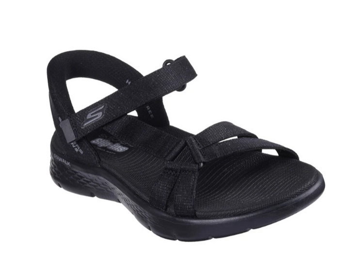 Skechers Women's Slip Ins Go Walk Flex- Illuminate Sandal