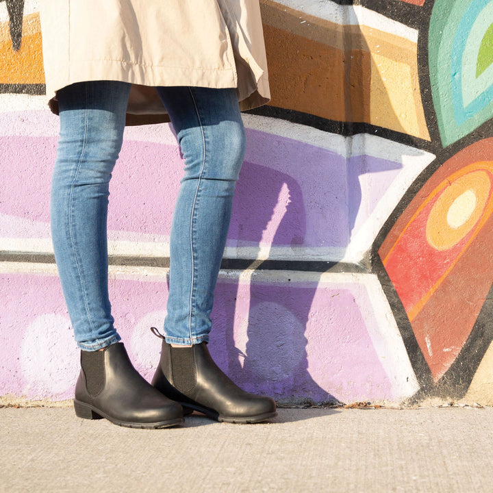 Blundstone Women's Series Low Heel 2068 Black Boot