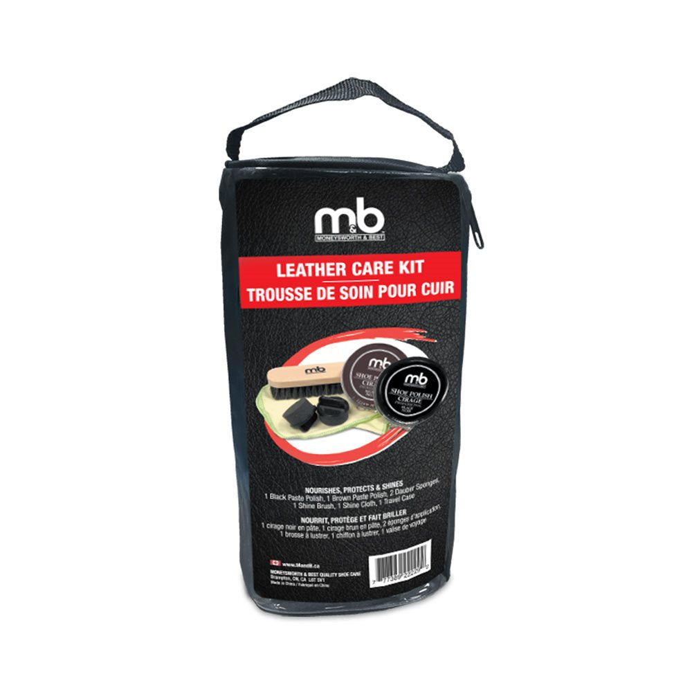 Moneysworth & Best Leather Care Travel Kit