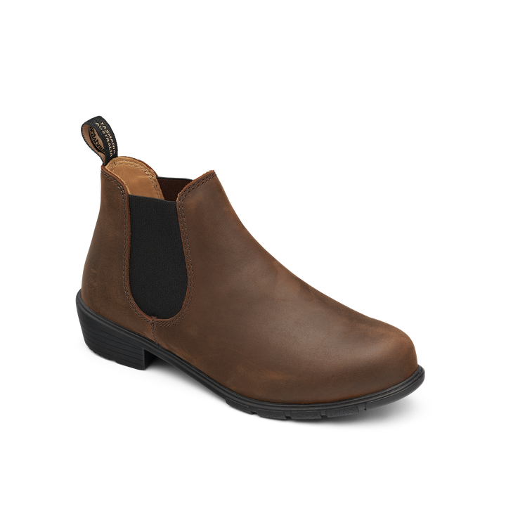 Blundstone Women's Series Low Heel 1970 Antique Brown Boot