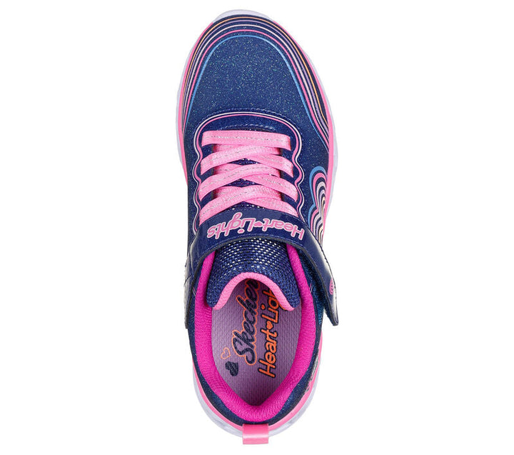 Skechers Kid's Heart Lights - Retro Hearts Shoe