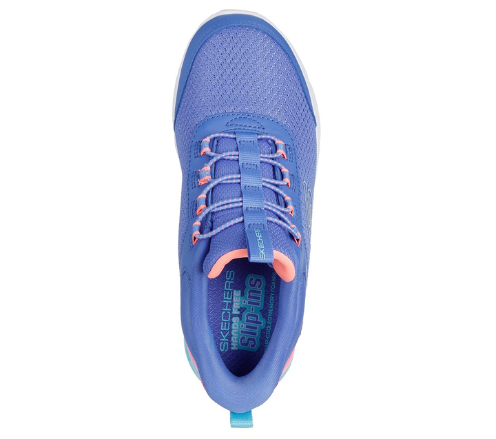 Skechers Kid's Slip Ins Microspec Max- Color Trifecta Shoe