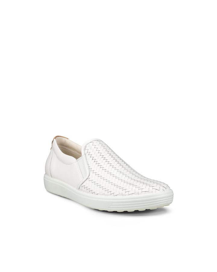Ecco Women's Soft 7 Woven Slip-On Shoe