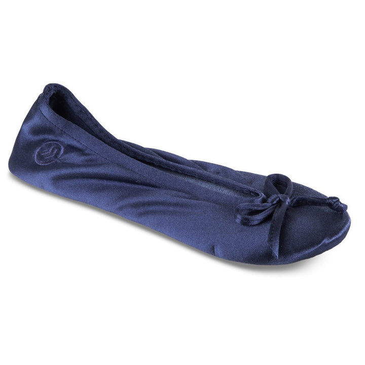 Isotoner Women's Ballerina Satin Slipper