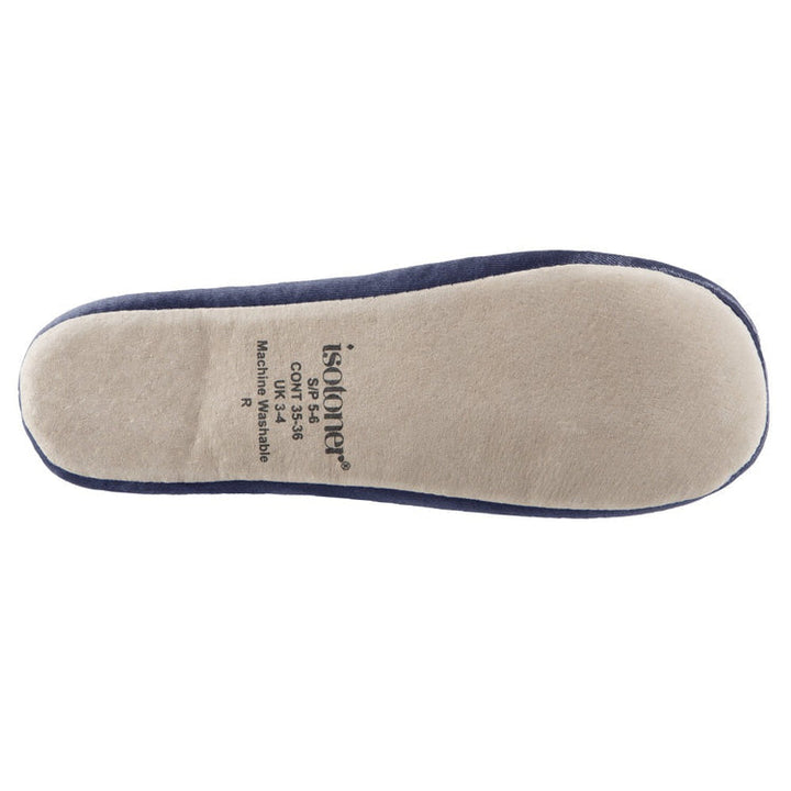 Isotoner Women's Ballerina Satin Slipper