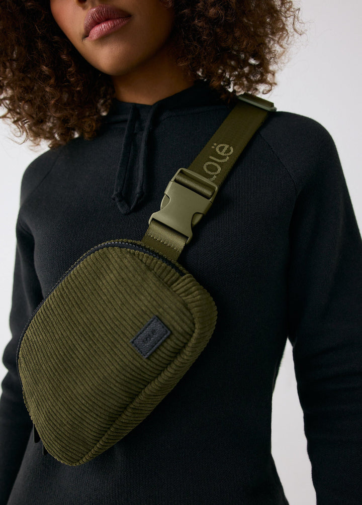 Lole Women's Jamie Corduroy Belt Bag