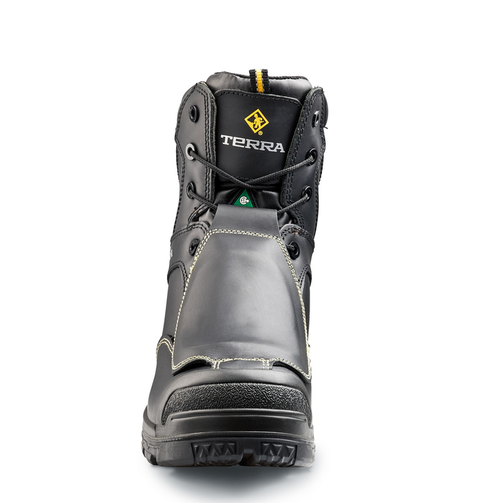 Terra Men's Barricade 8" Composite Toe External Met Guard Work Boot