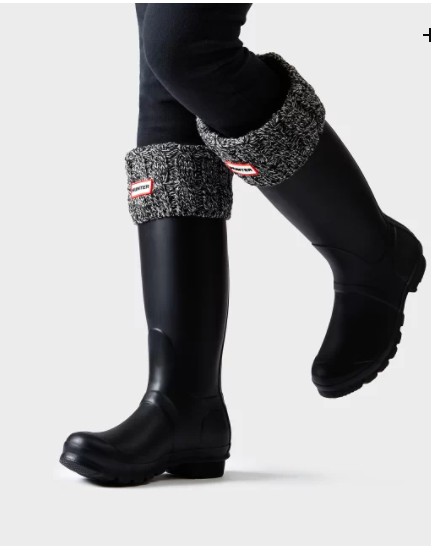 Hunter Women's 6 Stitch Cable Tall Boot Sock