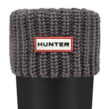 Hunter Women's Half Cardigan Stitch Short Boot Sock