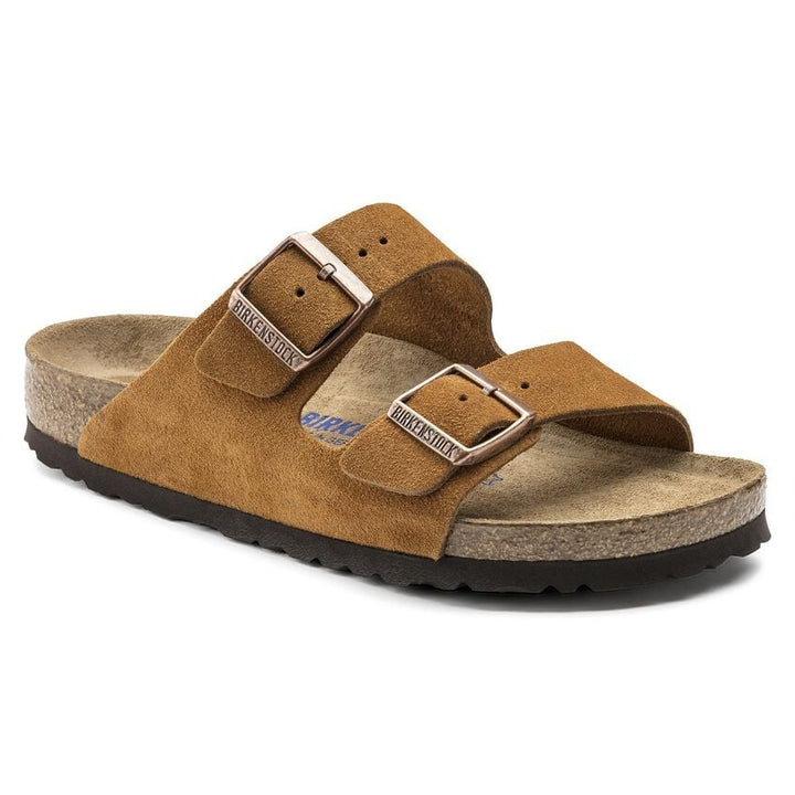 Birkenstock Arizona Soft Footbed Suede Leather Sandal