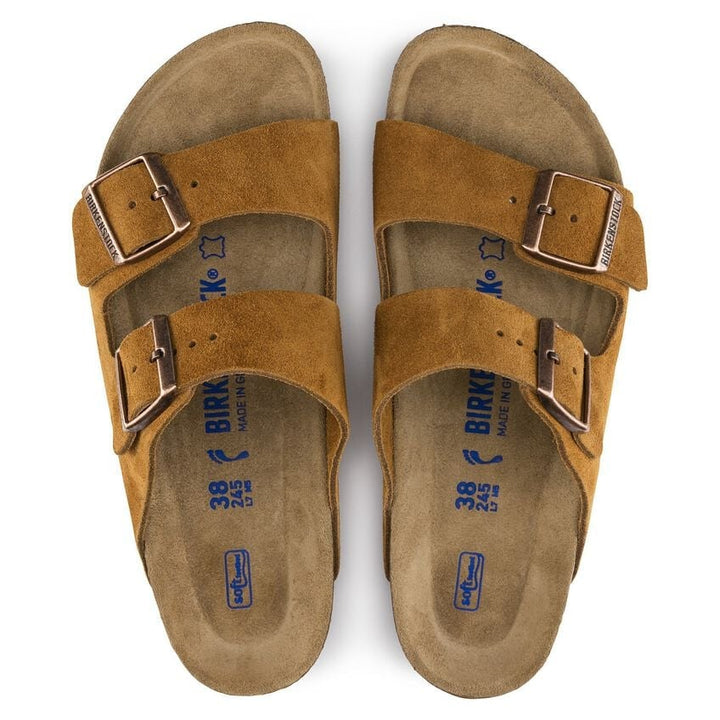 Birkenstock Arizona Soft Footbed Suede Leather Sandal