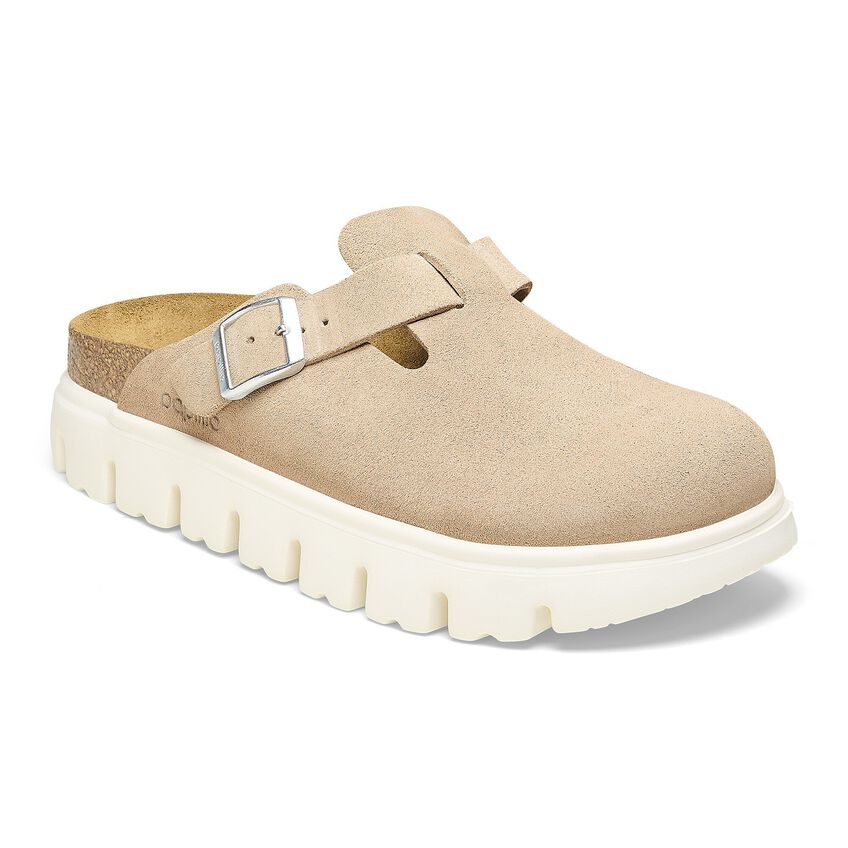 Birkenstock Boston Chunky Suede Leather Clog