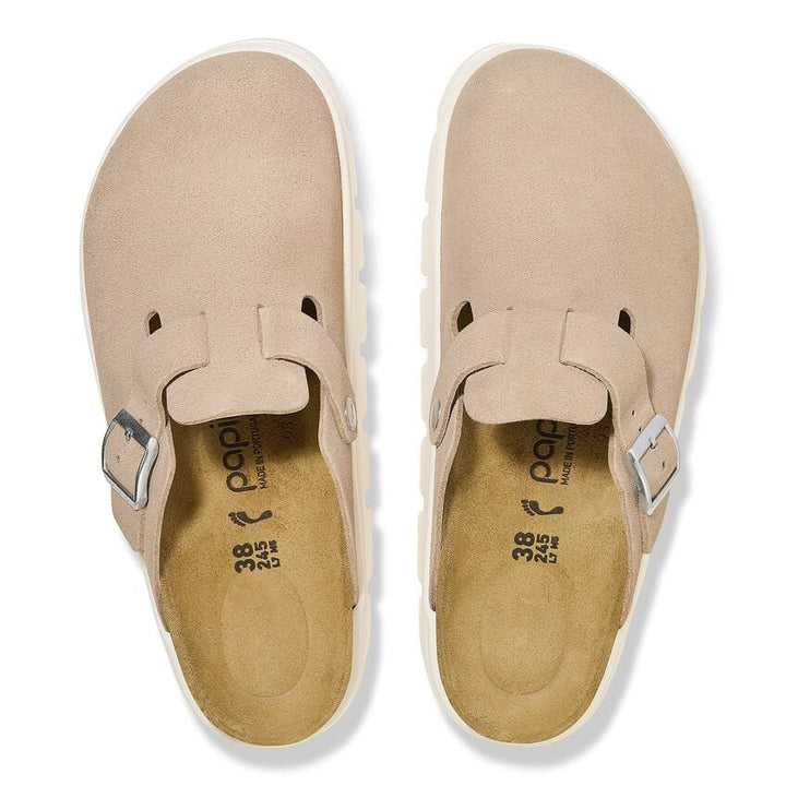 Birkenstock Boston Chunky Suede Leather Clog