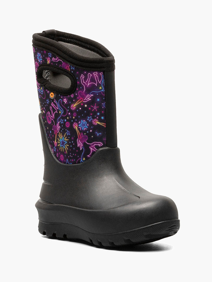 Bogs Kids Neo-Classic Neon Unicorn Boot