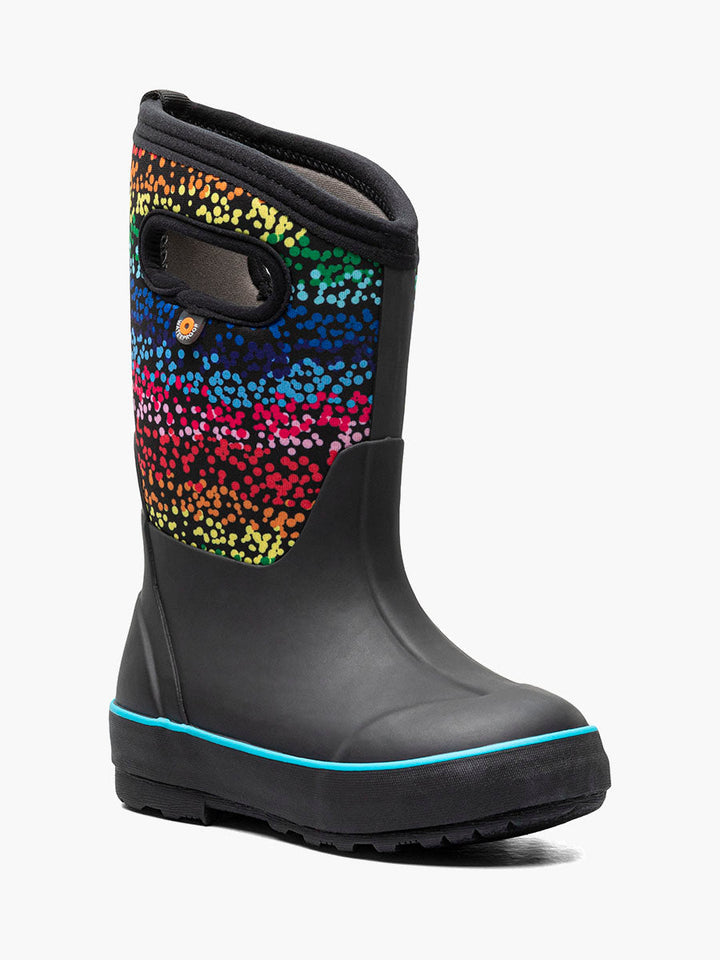 Bogs Kids Classic Handles Rainbow Boot