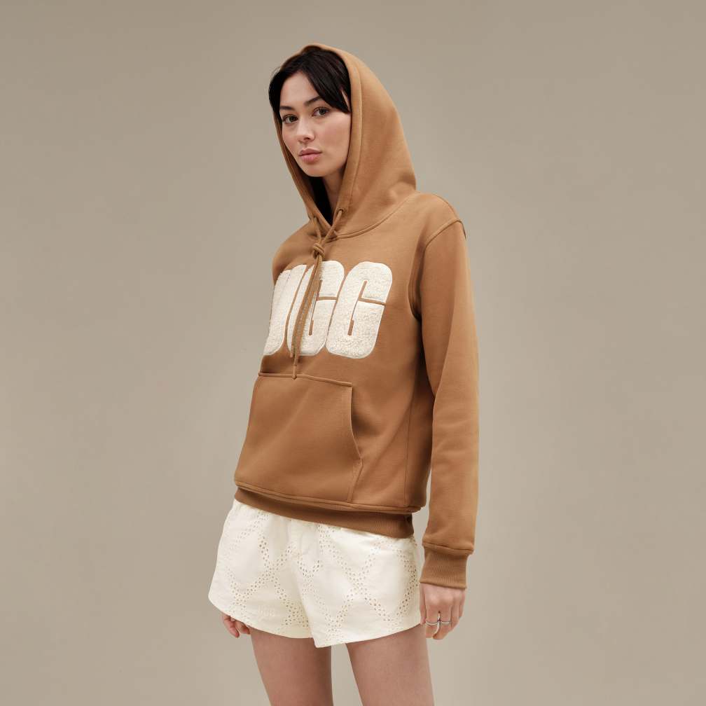 Ugg Women's Rey UGGfluff Logo Hoodie