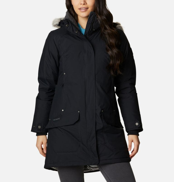 Columbia Women's Icelandite Turbodown Hooded Long Winter Coat