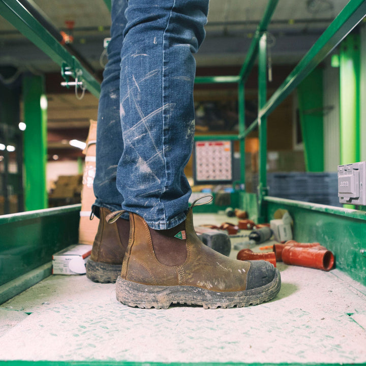 Blundstone Work & Safety 169 Saddle Brown Boot