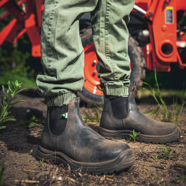 Blundstone Work & Safety 181 Waxy Rustic Black Boot