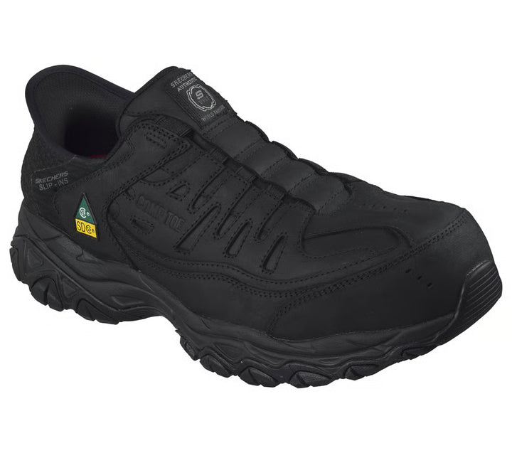 Skechers Men's Slip-ins Work: Holdredge - Ryker Safety Shoe