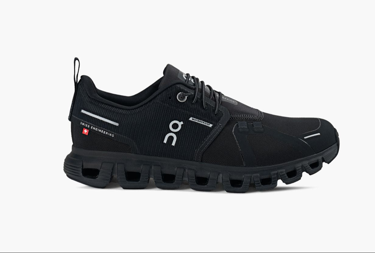 靴 On Cloud 6 Waterproof Black 25.0 On Running Men's Cloud 6 Waterproof Shoe – Aden Footwear
