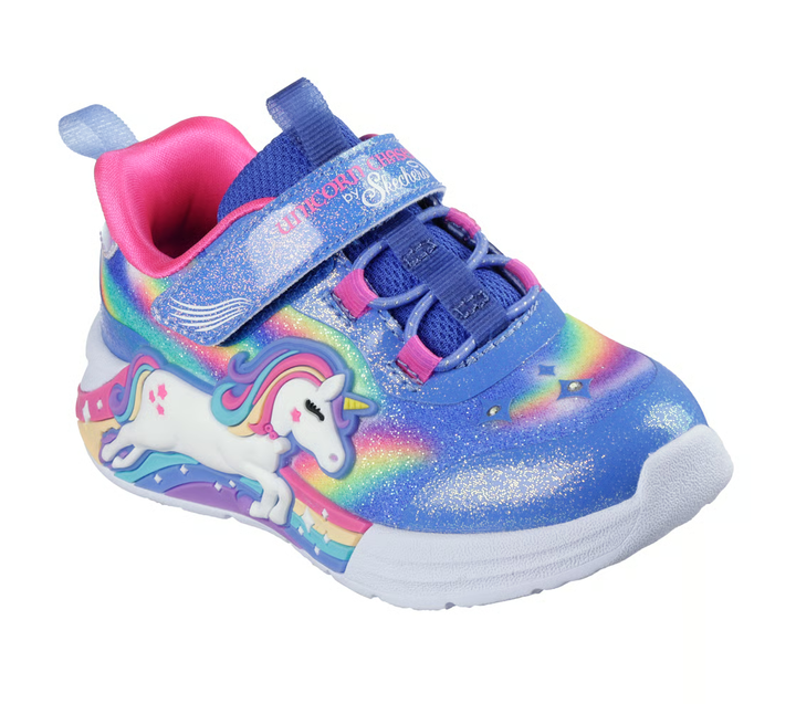 Skechers Kid's S Lights Unicorn Chaser Shoe