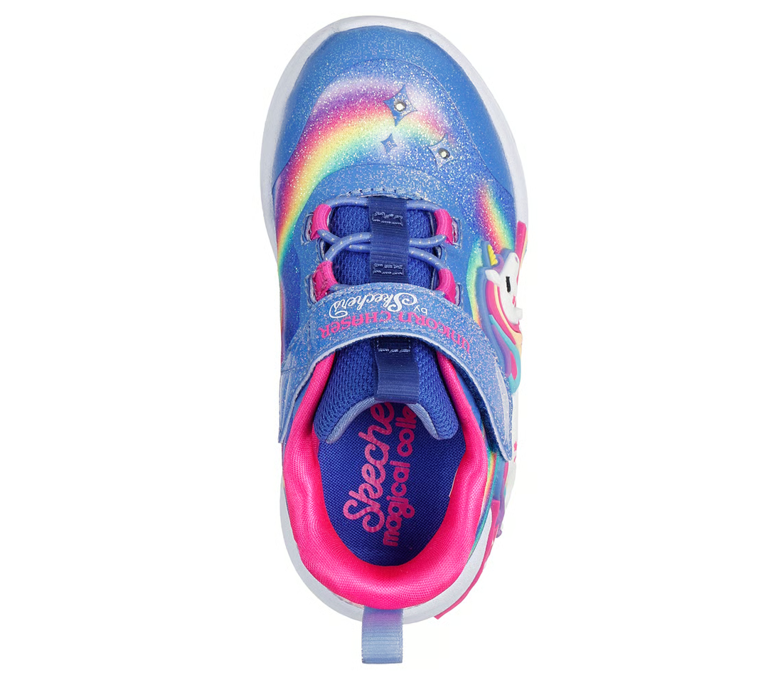 Skechers Kid's S Lights Unicorn Chaser Shoe