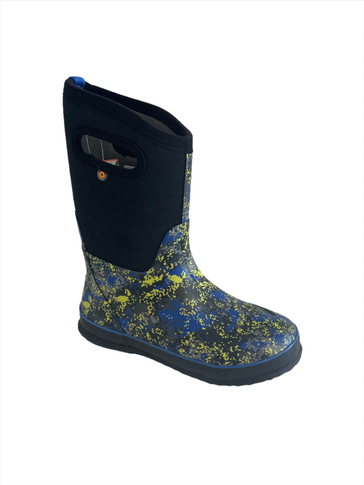 Bogs Kids Classic Handles Micro Camo Boot