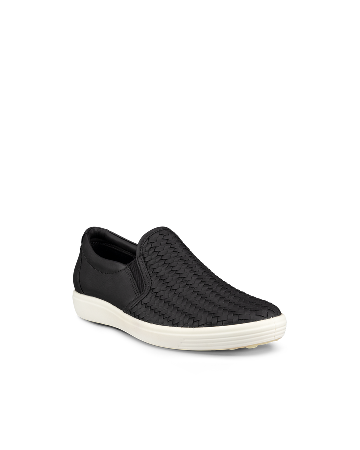 Ecco Men's Soft 7 Woven Slip-On Shoe