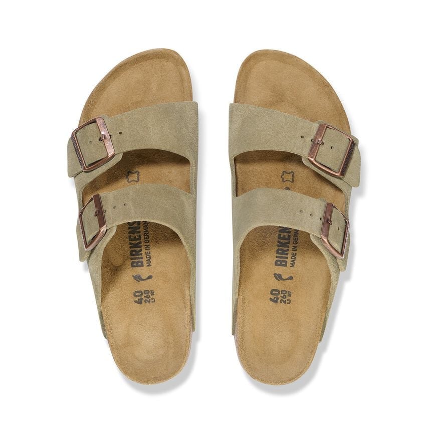 Birkenstock Arizona Suede Leather Sandal