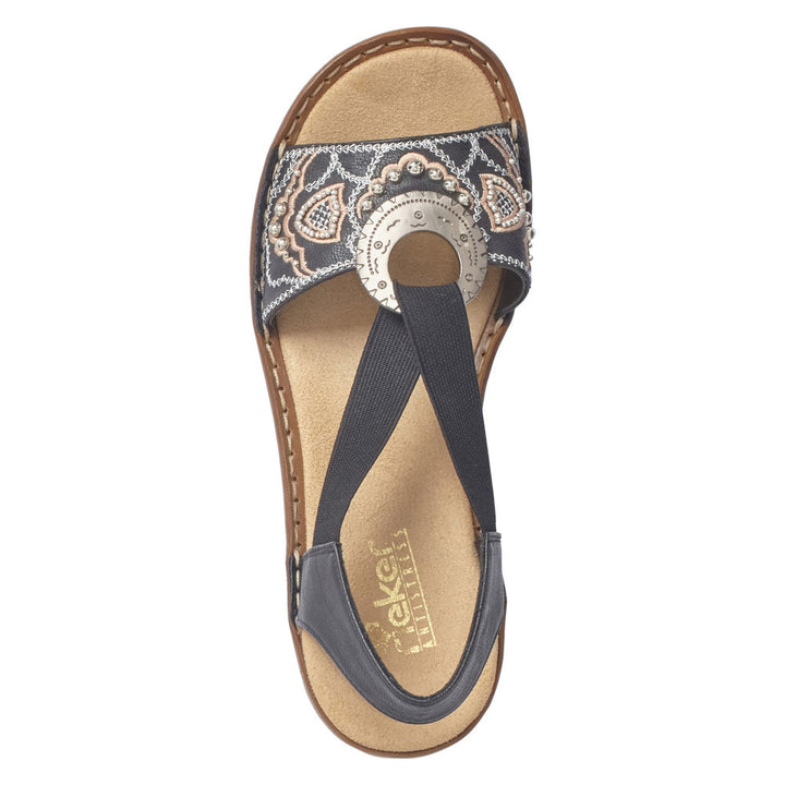 Rieker Women's 608B9 Sandal