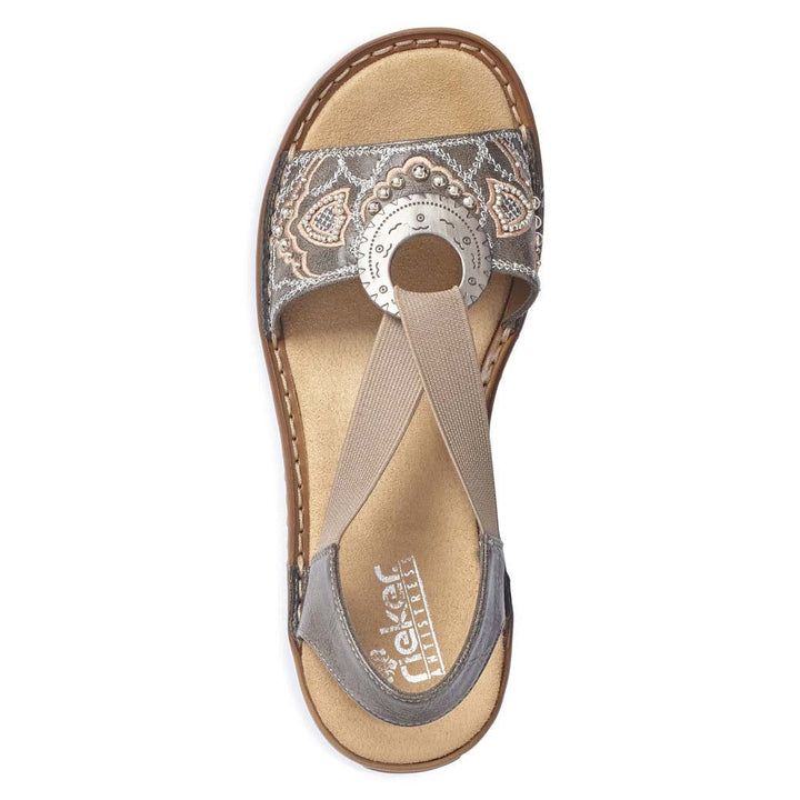 Rieker Women's 608B9 Sandal