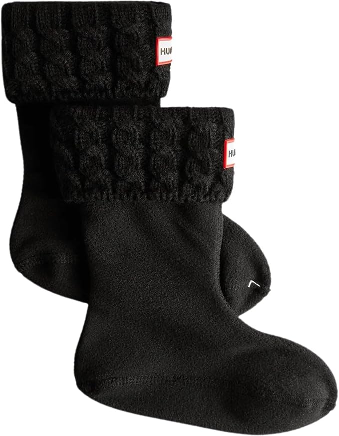 Hunter Kid's 6 Stitch Cable Boot Sock