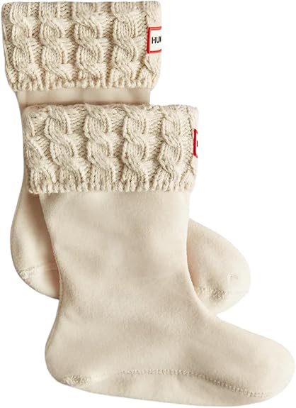 Hunter Kid's 6 Stitch Cable Boot Sock