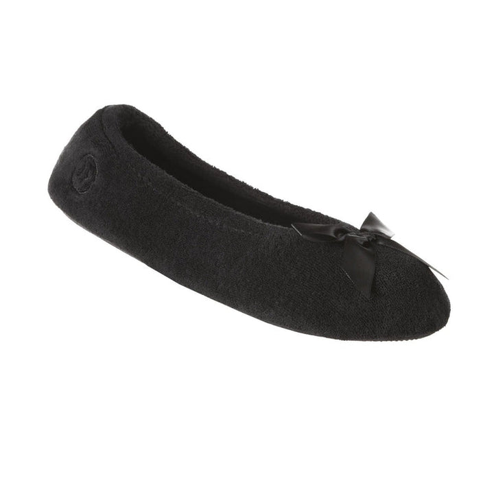 Isotoner Women's Terry Ballerina Slipper