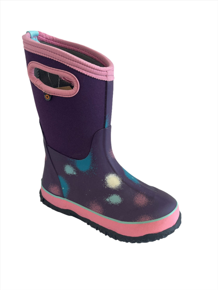 Bogs Kids Classic Handles Fun Print Boot