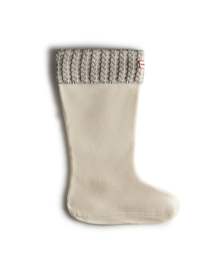 Hunter Women's Mini Cable Knitted Tall Boot Sock