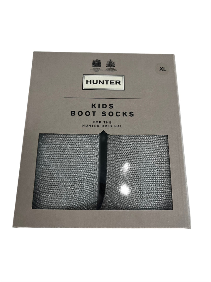 Hunter Kid's Half Cardigan Stitch Glitter Boot Sock