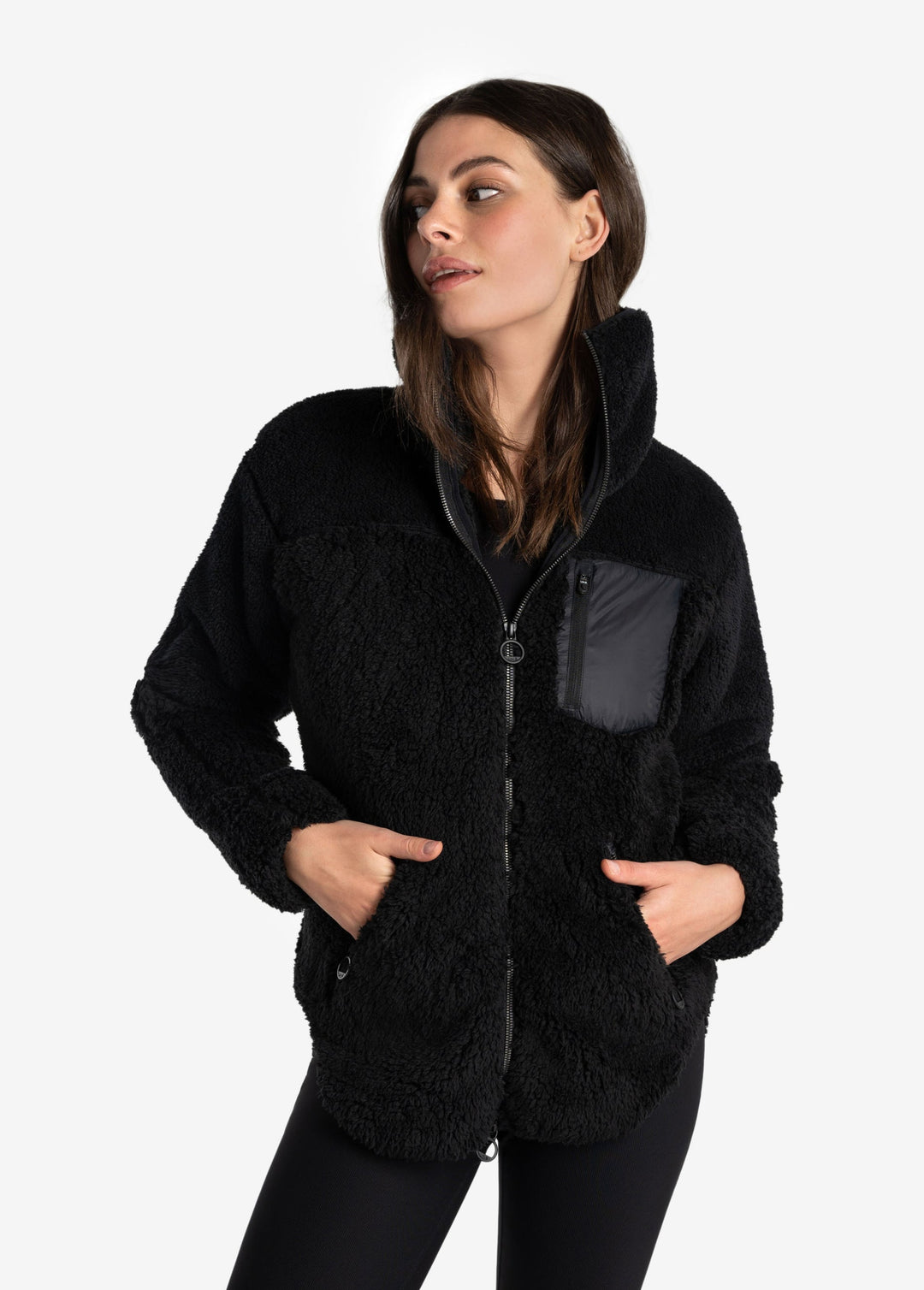 Lole Women's Yana Full Zip Fleece Cardigan