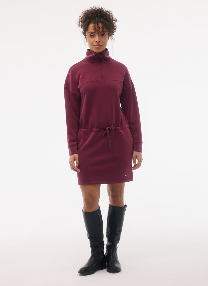 Fig Women's Aurora 1/4 Zip Dress