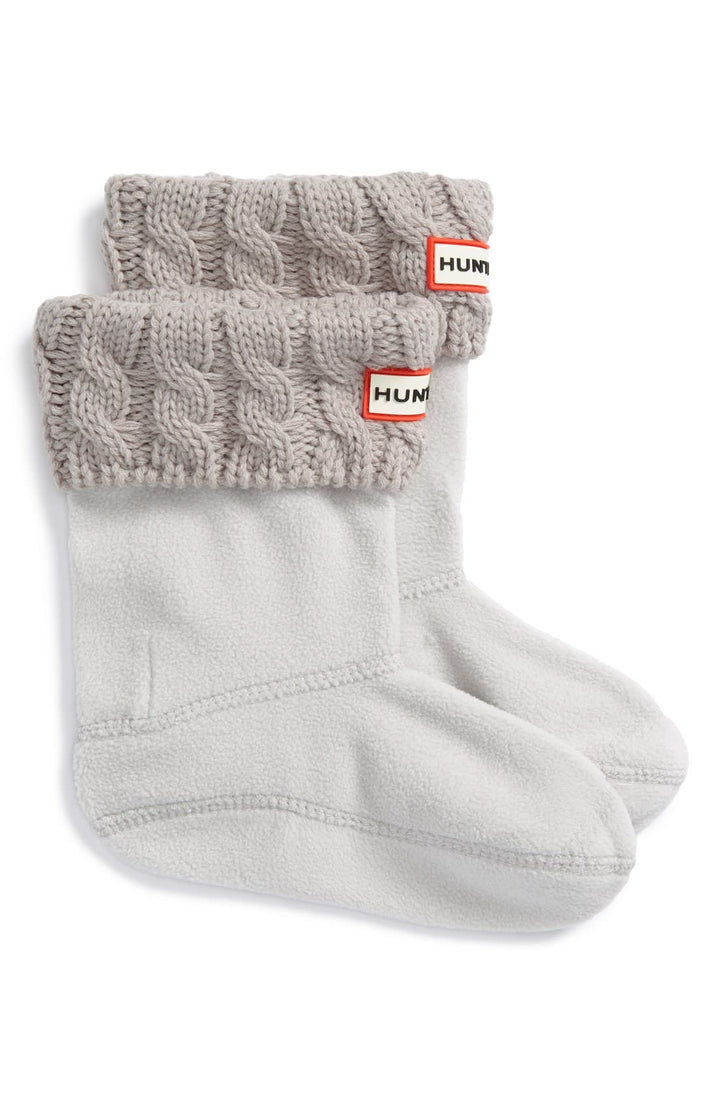 Hunter Kid's 6 Stitch Cable Boot Sock