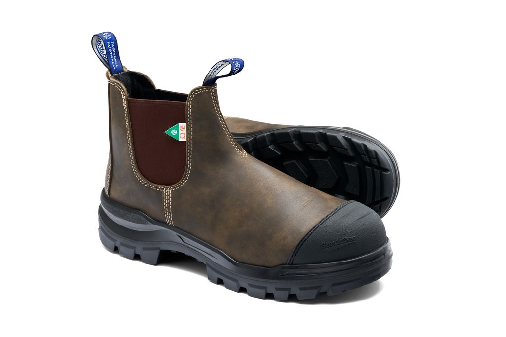 Blundstone Work &amp; Safety Thermal Rotoflex 9302 Rustic Brown Boot