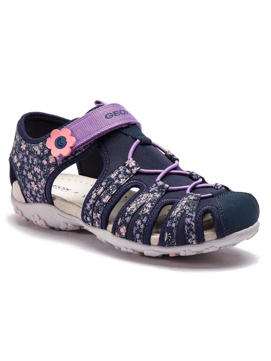 Geox Kid's Roxanne Closed Toe Sandal