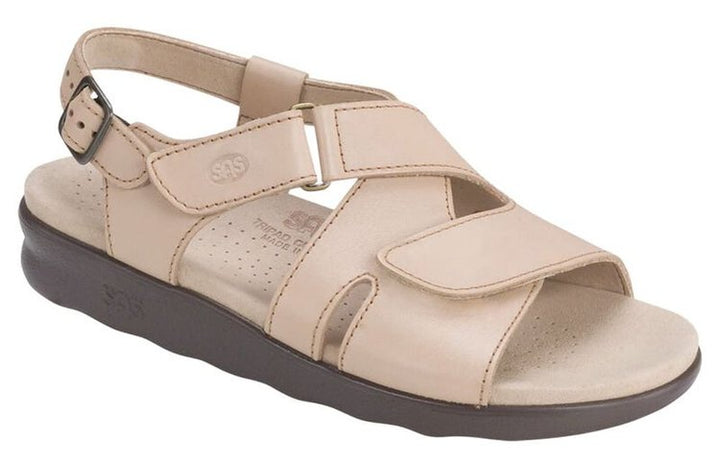 SAS Women's Huggy Cross Strap Sandal